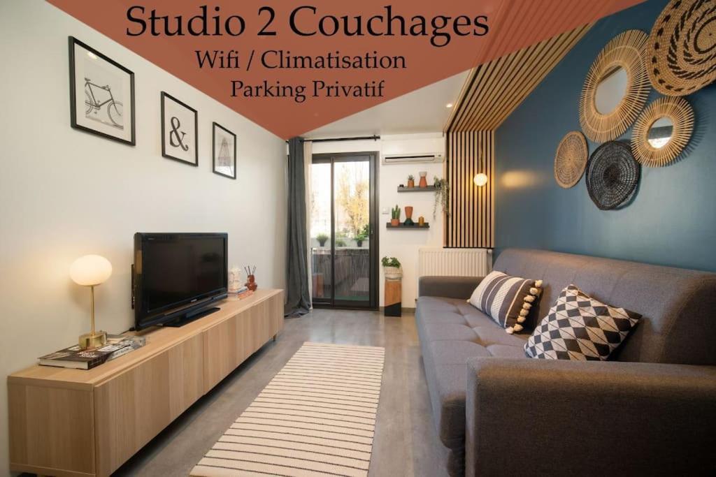 Air-Conditioned Apartment With Private Parking Марсель Екстер'єр фото
